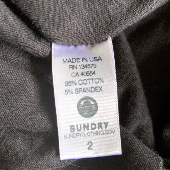 Sundry Long Sleeve Pocket Dress - Picture 8 of 8